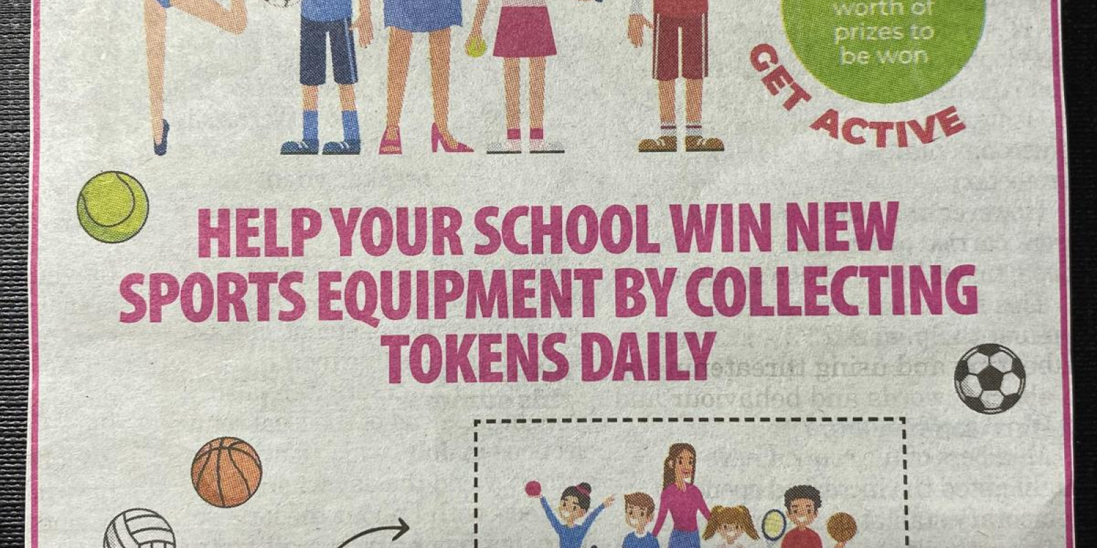 EDP School Sports Equipment Campaign