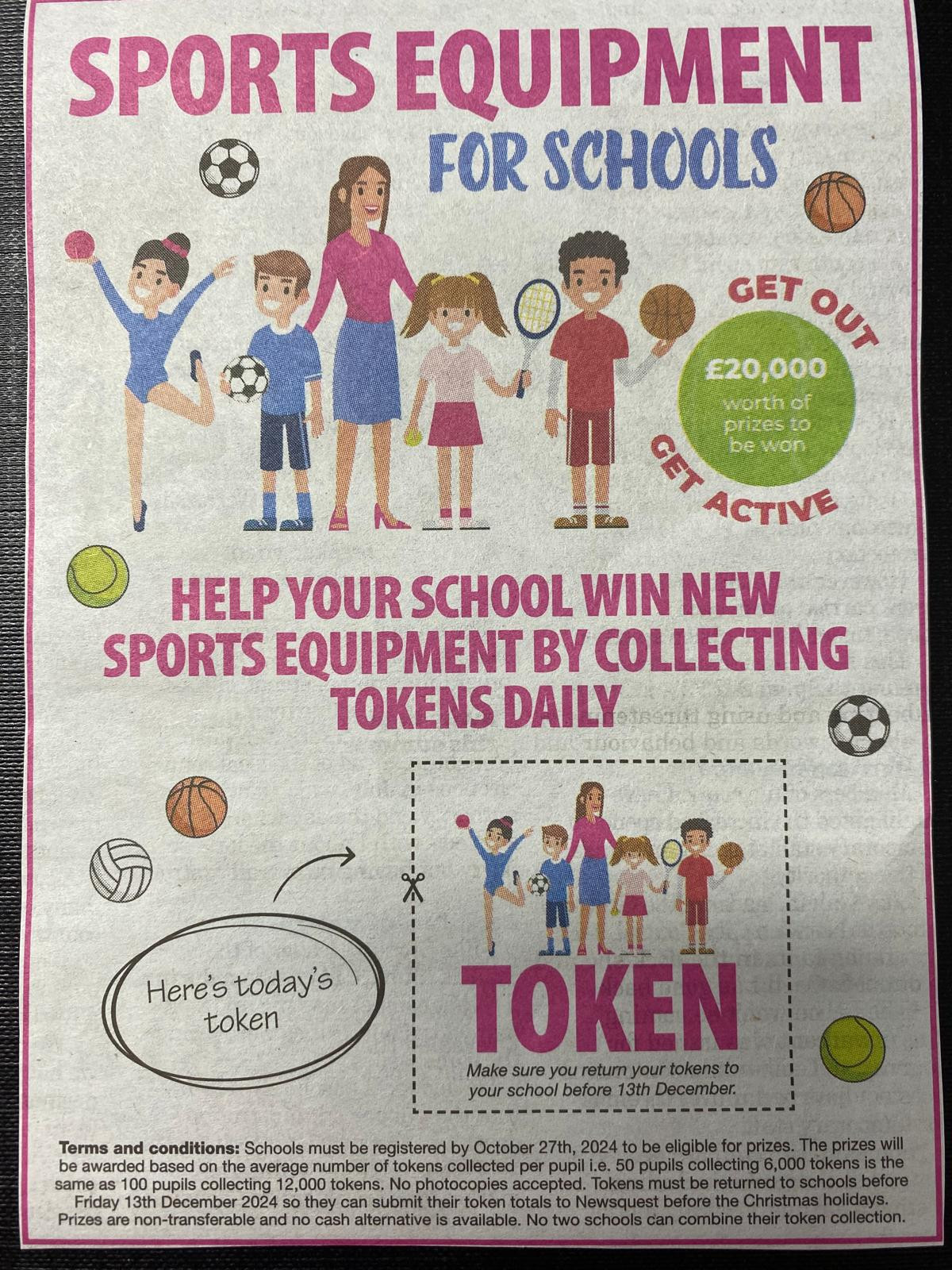 School Sports Equipment Campaign thumbnail