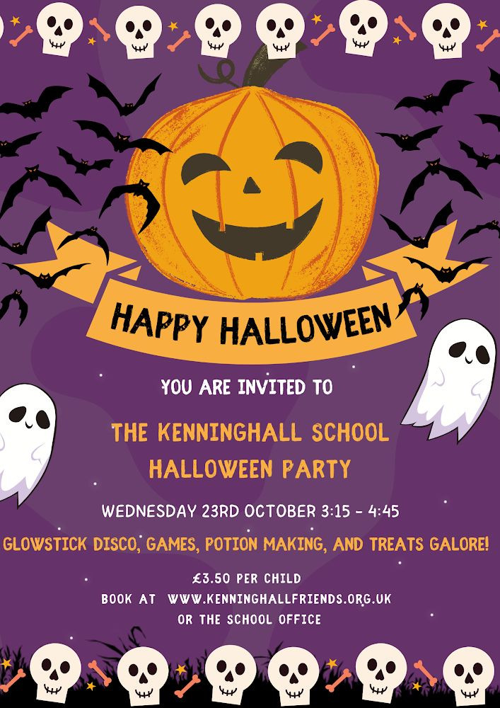 Kenninghall Primary School Halloween Disco 2024