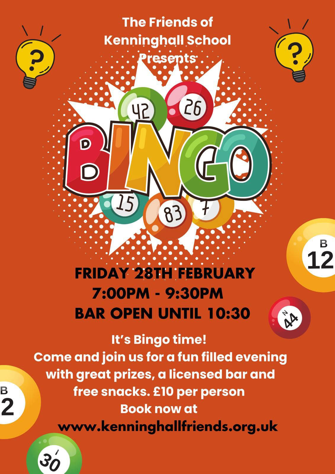 Join us for an evening of Bingo Fun! thumbnail